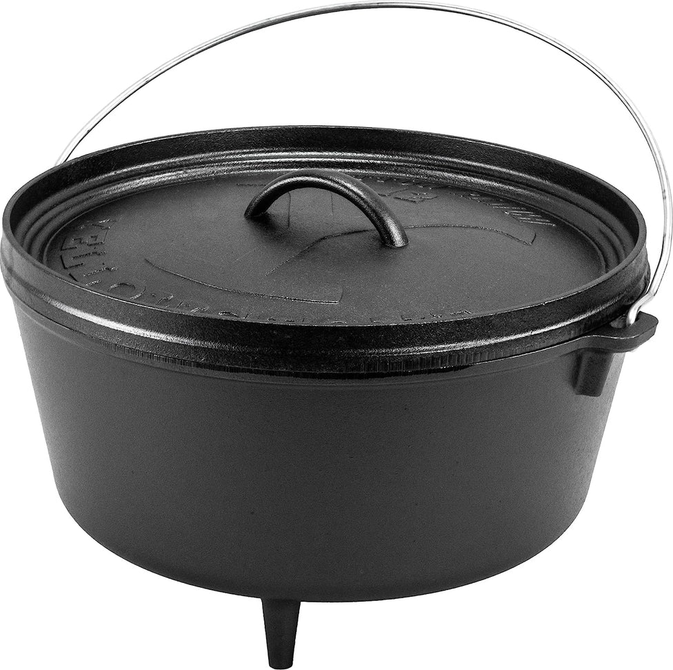 Lodge - Yellowstone 12 Inch / 8 QT Deep Camp Dutch Oven - L12DCOYW