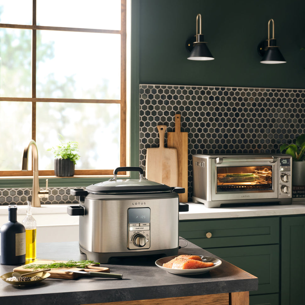 Lotus - Professional Series The Sous Multifunction Cooker with Tri-Ply Dutch Oven - LTSSC500