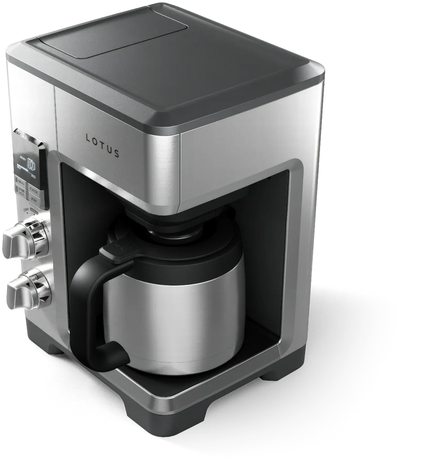Lotus - Professional Series The Top Drip Coffeemaker with Grounds Scale - LTSCM500