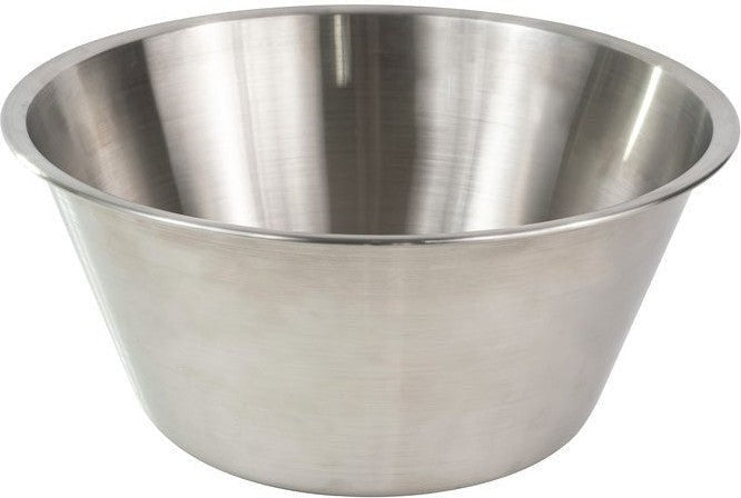 Louis Tellier - 0.78" Stainless Steel Flat Bottom Bowl - GL317