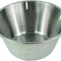 Louis Tellier - 0.94" Stainless Steel Flat Bottom Bowl - GL318