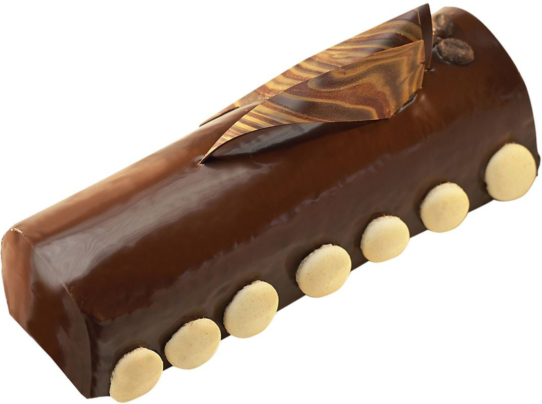 Louis Tellier - 11.81" Stainless Steel Rounded Yule Log Mould - 814570