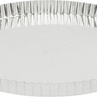 Louis Tellier - 11.81" x 11.02" x 0.98" Tin Plate Round Fluted Tart Mould With Removable Bottom - 126442