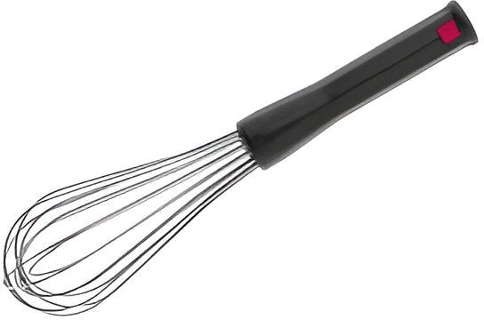 Louis Tellier - 12" Professional Stainless Steel Whisk With Waterproof Non-Slip Handle - NC071