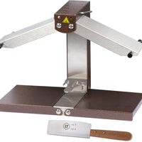 Louis Tellier - 120V Brown Brézière® Signatures Appareil à Raclette Machine With Raclette Knife - BREZ02 (BREZ02C)