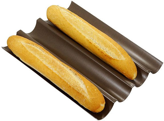 Louis Tellier - 12.59" French Baguette Baking Tray - 258330