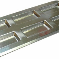 Louis Tellier - 14.96" x 7.08" Tin Plate 6 Financier Baking Sheet - 120710