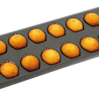 Louis Tellier - 15.55" Non-Stick 20-Compartment Small Madeleines Baking Sheet - 264510