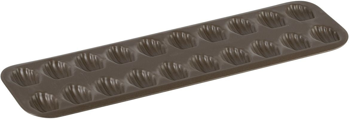 Louis Tellier - 15.55" Non-Stick 20-Compartment Small Madeleines Baking Sheet - 264510