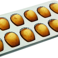 Louis Tellier - 15.55" Tin Plate 12 Madeleines Baking Sheet - 164710