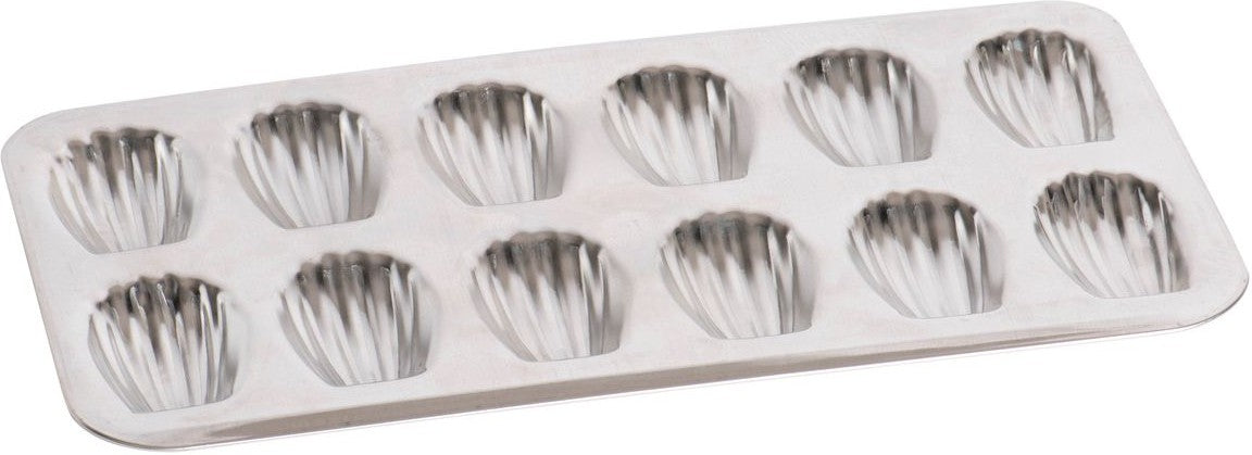 Louis Tellier - 15.55" Tin Plate 12 Madeleines Baking Sheet - 164710