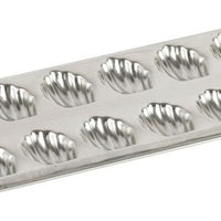 Louis Tellier - 15.55" x 4.92" x 0.51" Tin Plate 20 Small Madeleine Baking Sheet - 164510