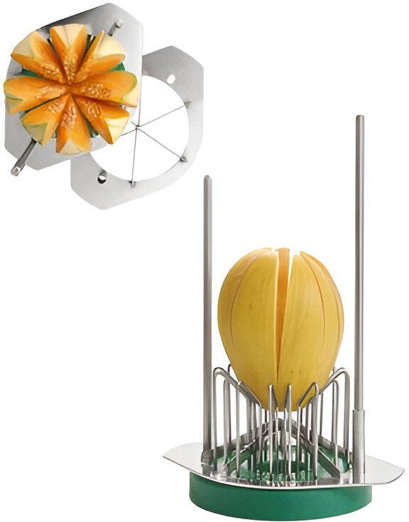 Louis Tellier - 16.5" Stainless Steel 6 & 8 Parts Melon Dis-Connector - SM01