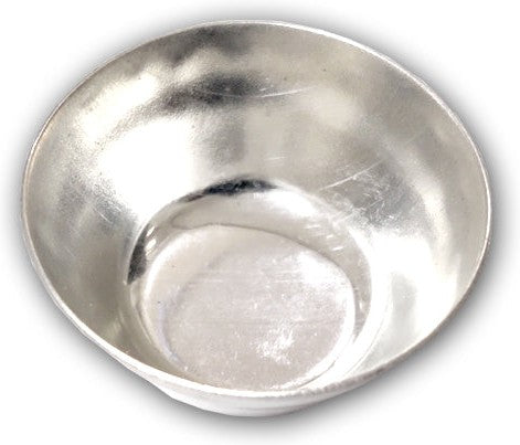 Louis Tellier - 1.37" Tin Plate Petits-Fours Round Mould, Pack of 12 - 192510