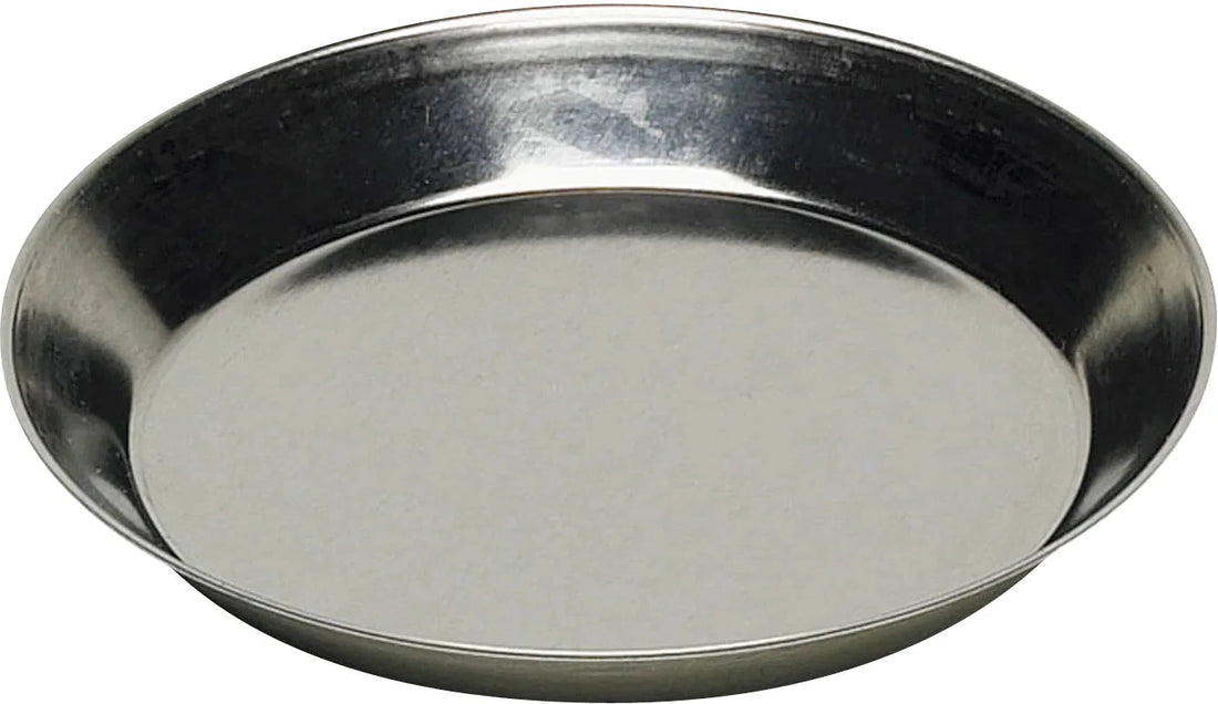 Louis Tellier - 1.375" Tin Plate Petits-Fours Round Fluted Tartlet Mould, Pack of 12 - 193610
