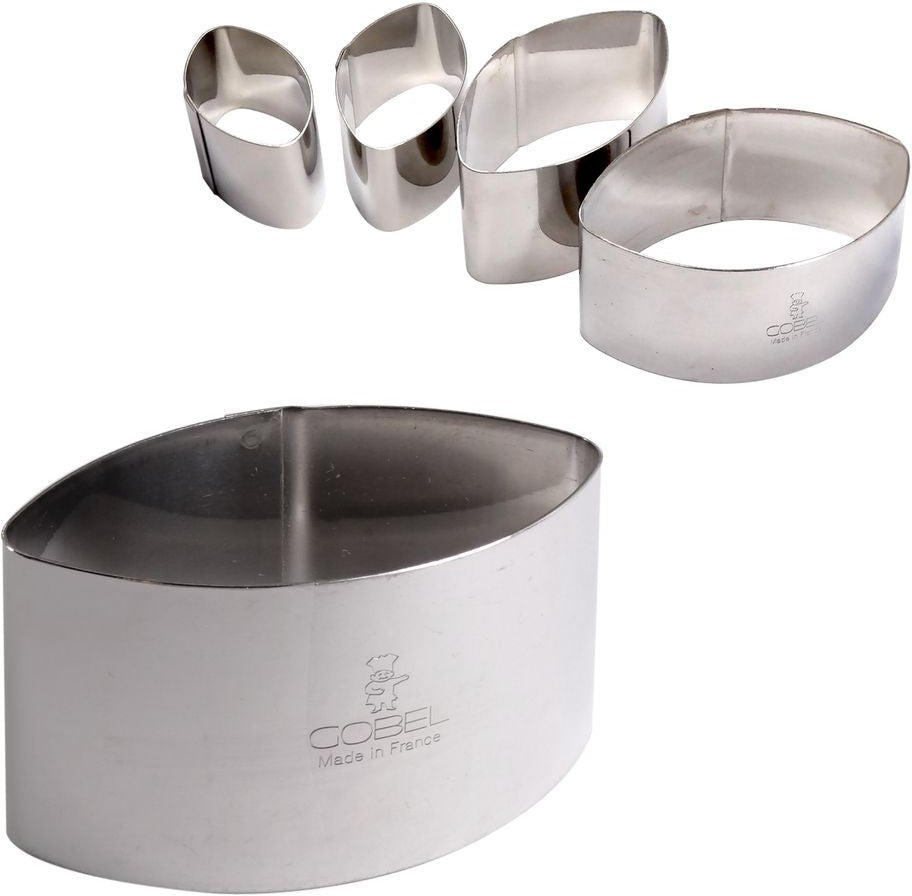 Louis Tellier - 2.08" Stainless Steel Calisson Pastry Cutter - 884043
