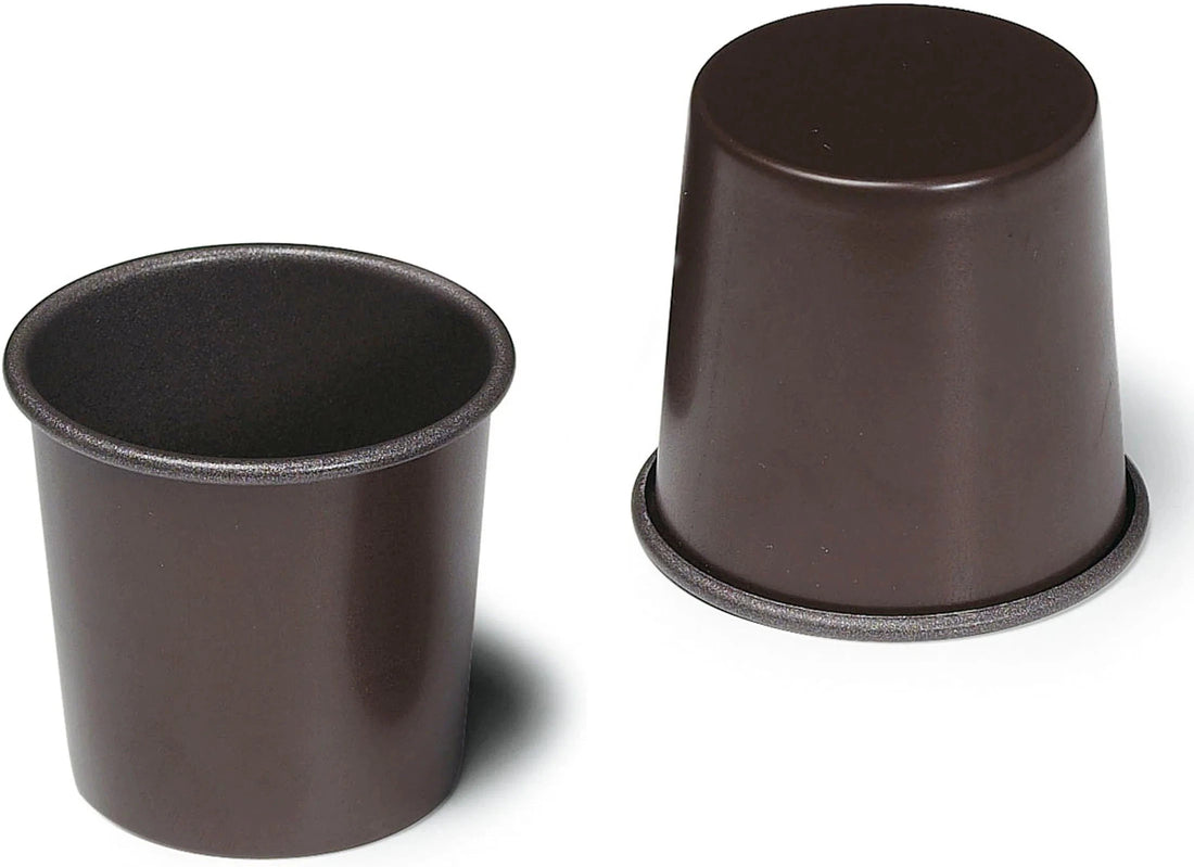 Louis Tellier - 2.36" Non-Stick Rum Baba Mould With Edges - 229810