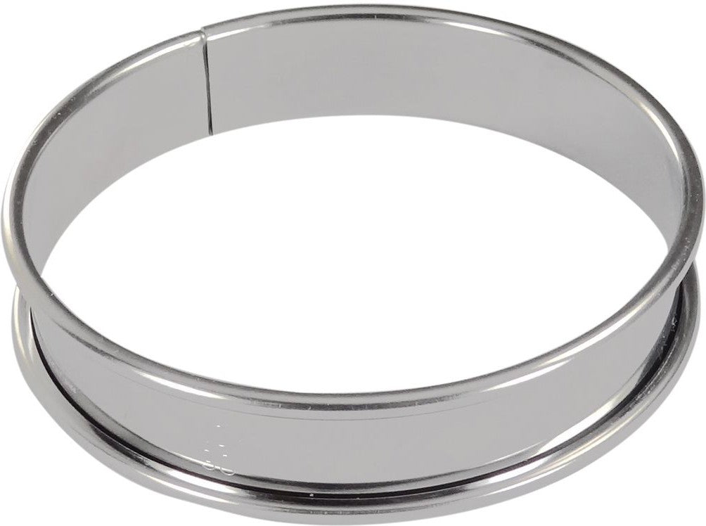 Louis Tellier - 3.54" Stainless Steel Square Tart Rings, Pack of 4 - 889830
