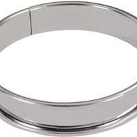 Louis Tellier - 3.54" Stainless Steel Square Tart Rings, Pack of 4 - 889830