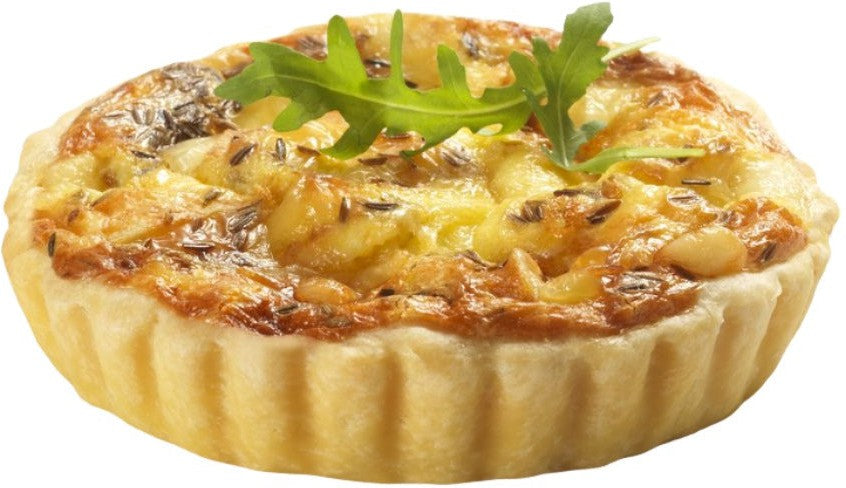 Louis Tellier - 3.93" Non-Stick Round Fluted Tartlet Mould With Removable Bottom - 293470