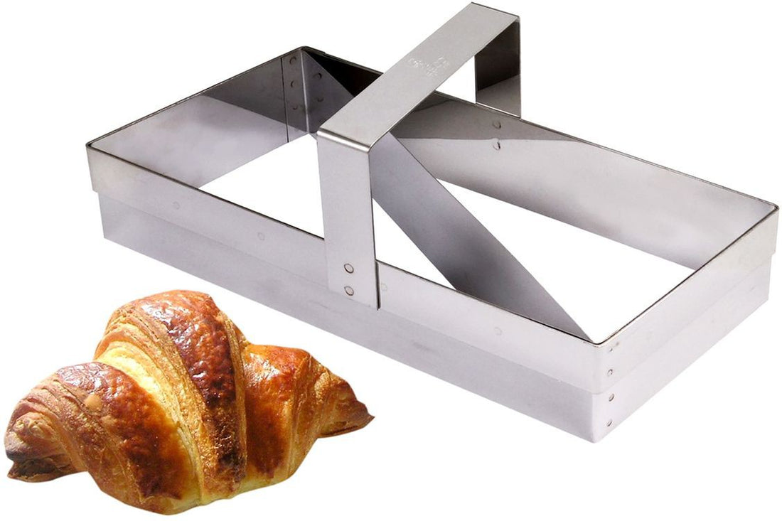 Louis Tellier - 3.93" Stainless Steel Large Croissant Cutter - 896350