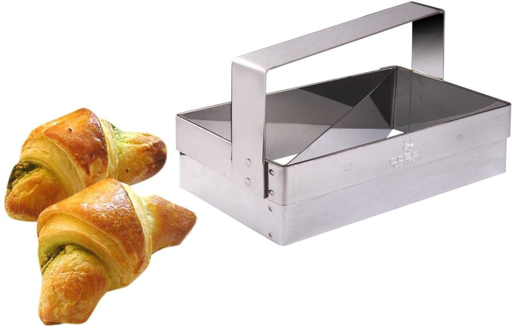 Louis Tellier - 3.93" Stainless Steel Small Croissant Cutter - 896330