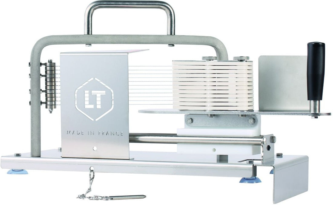 Louis Tellier - 5.5 mm Stainless Steel Professional Tomato Mozzarella Slicer GM - CT-MZ