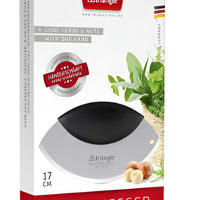 Louis Tellier - 6.8" Stainless Steel Single Blade Mincing Knife, Boxed - 41 221 18 02