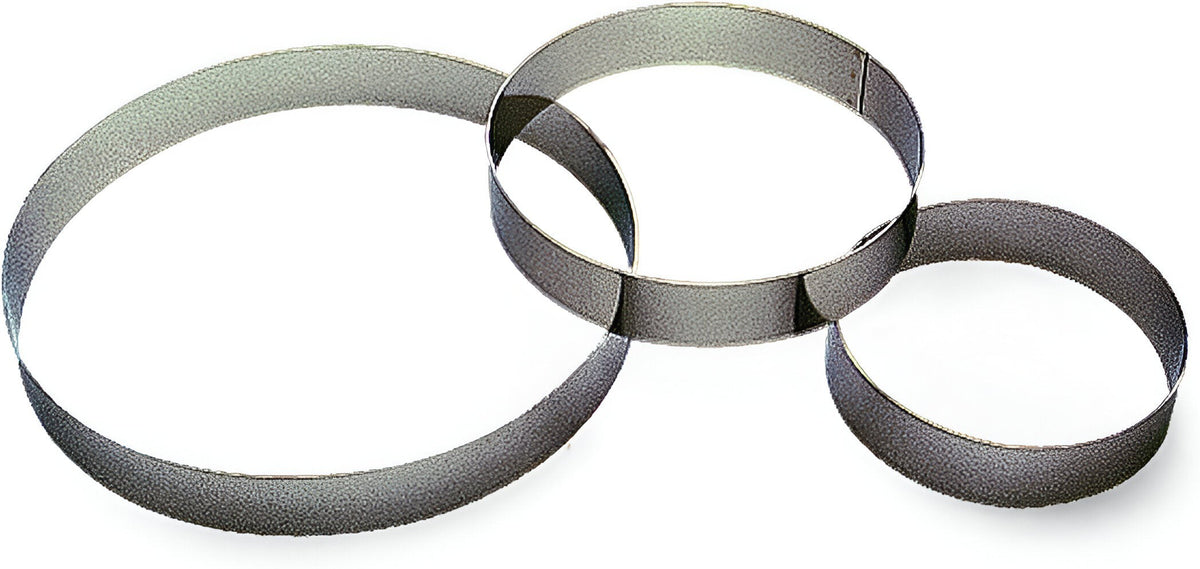 Louis Tellier - 7.08" Stainless Steel Custard Ring - 865130
