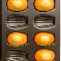 Louis Tellier - 7.87" Non-Stick 12-Compartment Small Madeleines Baking Sheet - 264710