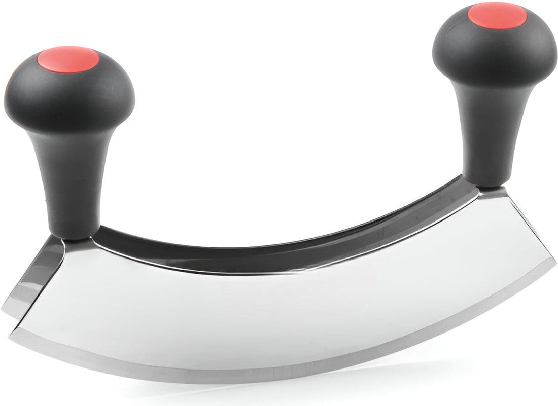 Louis Tellier - 9" Stainless Steel Double Blade Mincing Knife, Boxed - 42 232 23 02