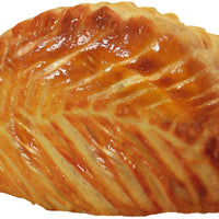 Louis Tellier - 9.44" Stainless Steel Plain Round & Apple Turnover Pastry Cutter with Handle - 845170