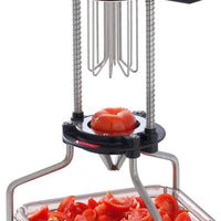 Louis Tellier - Long Feet 4 Section Tomatoes & Citrus Wedge Cutter - CAX104