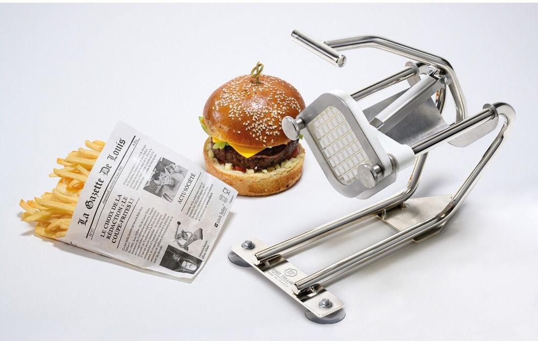 Louis Tellier - Medium Compact Pro French Fries Cutter with Knife Grid 10 mm Pusher - CSP10