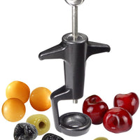 Louis Tellier - Non-Stick Coated Aluminum And Stainless Steel Rod, Dark Gray Cherry and Olive Pitter, Registered Design - N4203