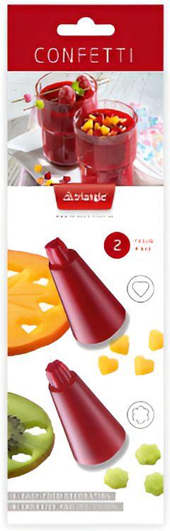 Louis Tellier - Red Confetti Cutter, Pack of 2 - 90 799 02 10