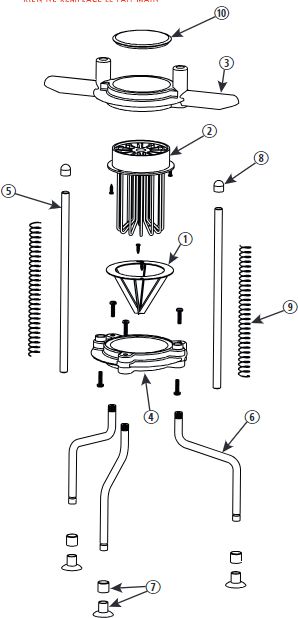 Louis Tellier - Shaft, Handle & Crossbar Mill X5 - X5002