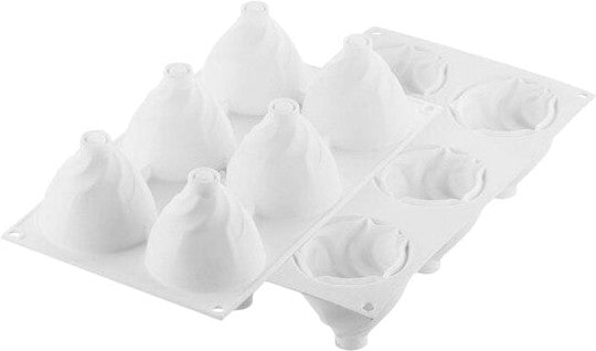 Louis Tellier - Silicone 15 Compartment Baking Mold - CURVE CHANTILLY 30