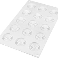 Louis Tellier - Silicone 15 Compartment Decorative Baking Mold - TOURB 9