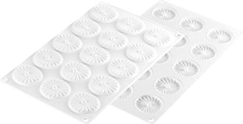 Louis Tellier - Silicone 15-Piece Micro Chocolate Mold - PLISSE 7