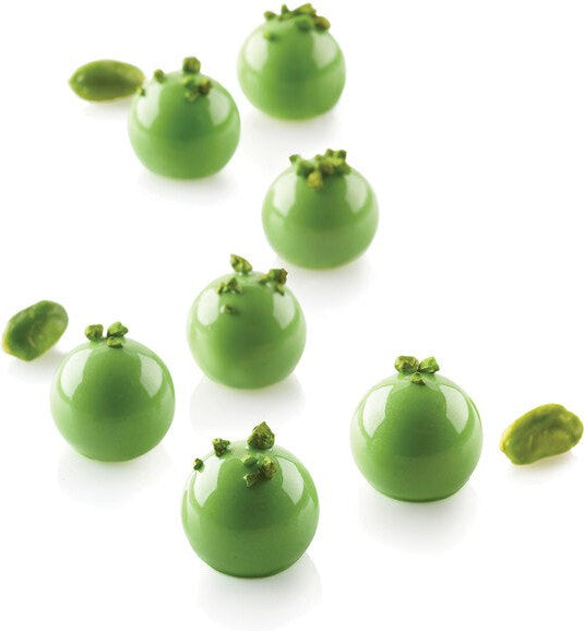 Louis Tellier - Silicone 35 Compartment Square Sphere Baking Mold with Boarder - CURVETRUFFLE 5