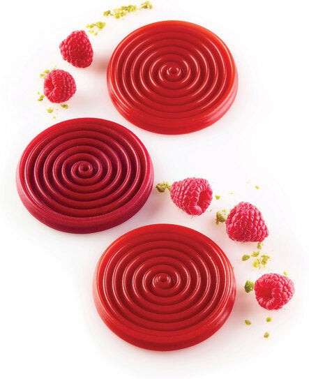 Louis Tellier - Silicone 6 Compartment Decorative Baking Mold - TOURB 28