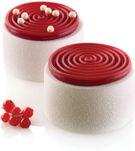 Louis Tellier - Silicone 6 Compartment Decorative Baking Mold - TOURB 28