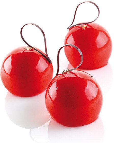 Louis Tellier - Silicone 6 Compartment Micro Baking Mold with Boarder - CURVE UNIVERSO 90