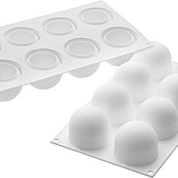 Louis Tellier - Silicone 6 Compartment Micro Baking Mold with Boarder - CURVE UNIVERSO 90