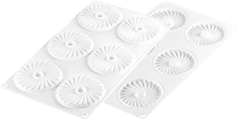 Louis Tellier - Silicone 6-Piece Micro Chocolate Mold - PLISSE 23