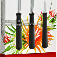 Louis Tellier - Stainless Steel Basic Carving Tools, Pack of 3 - 90 857 03 02