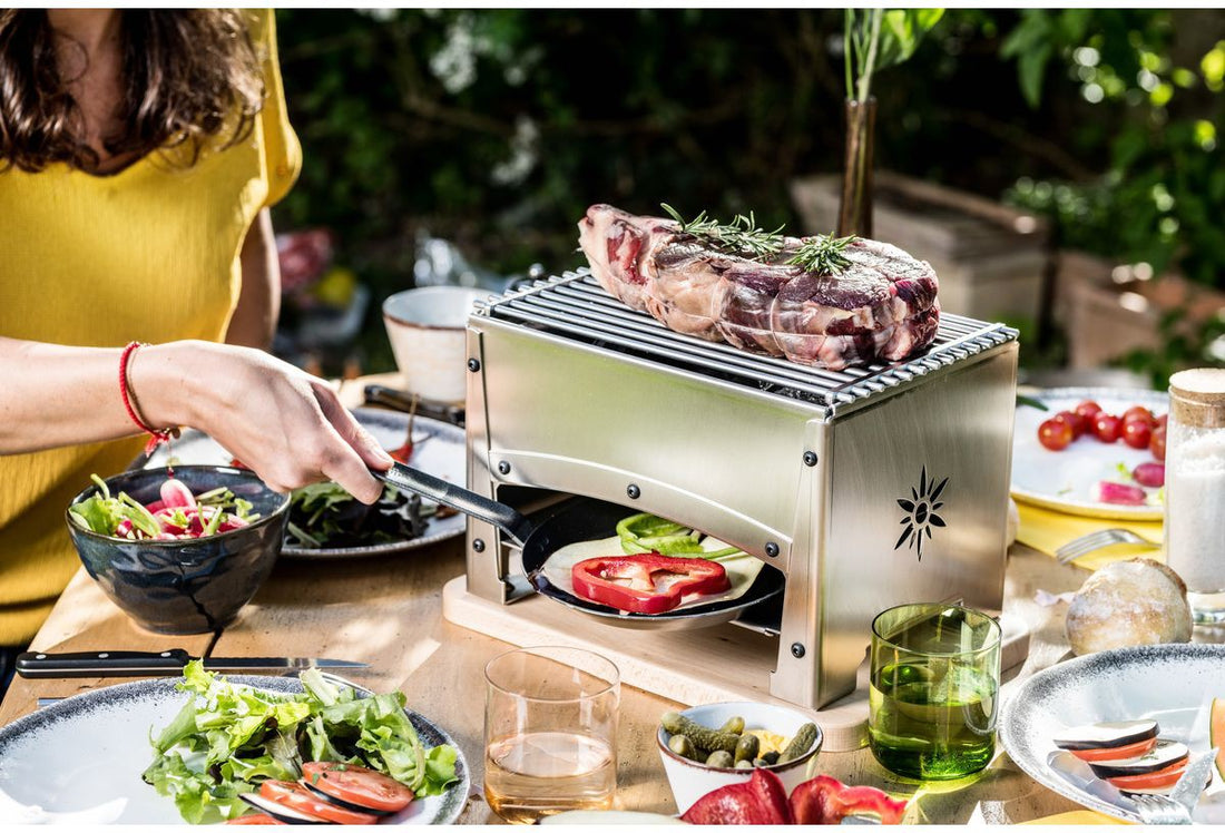 Louis Tellier - Stainless Steel Brasero Table Barbecue - BRASI F
