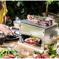 Louis Tellier - Stainless Steel Brasero Table Barbecue - BRASI F
