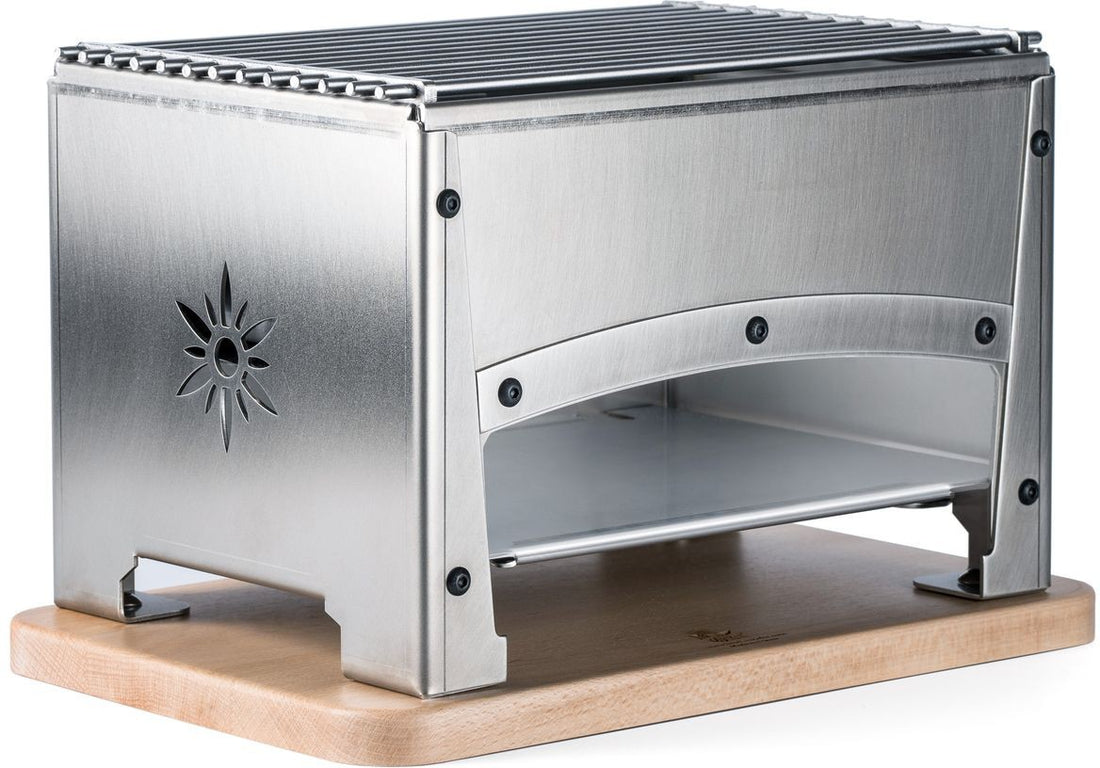 Louis Tellier - Stainless Steel Brasero Table Barbecue - BRASI F